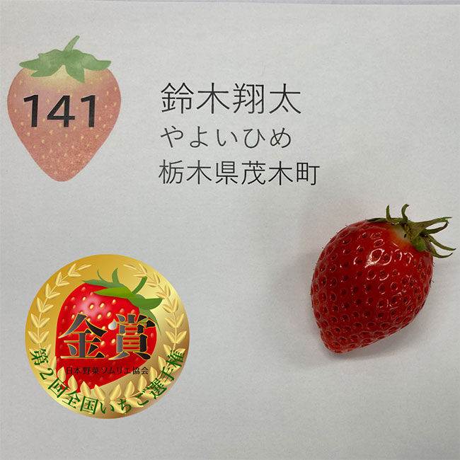 第2回 全国いちご選手権｜日本野菜ソムリエ協会