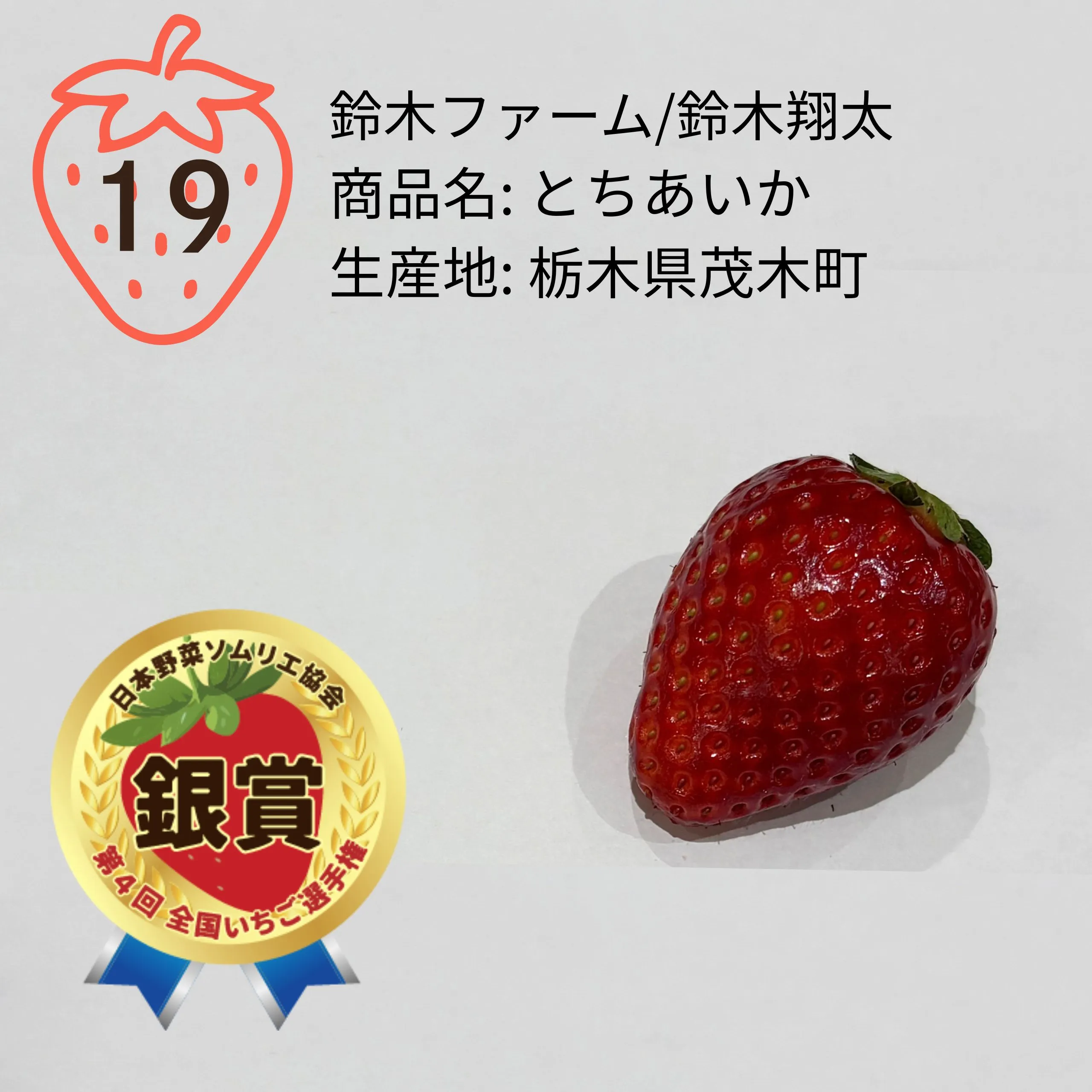 いちご様ご確認用 第4回 全国いちご選手権｜全国青果物選手権｜日本野菜ソムリエ協会