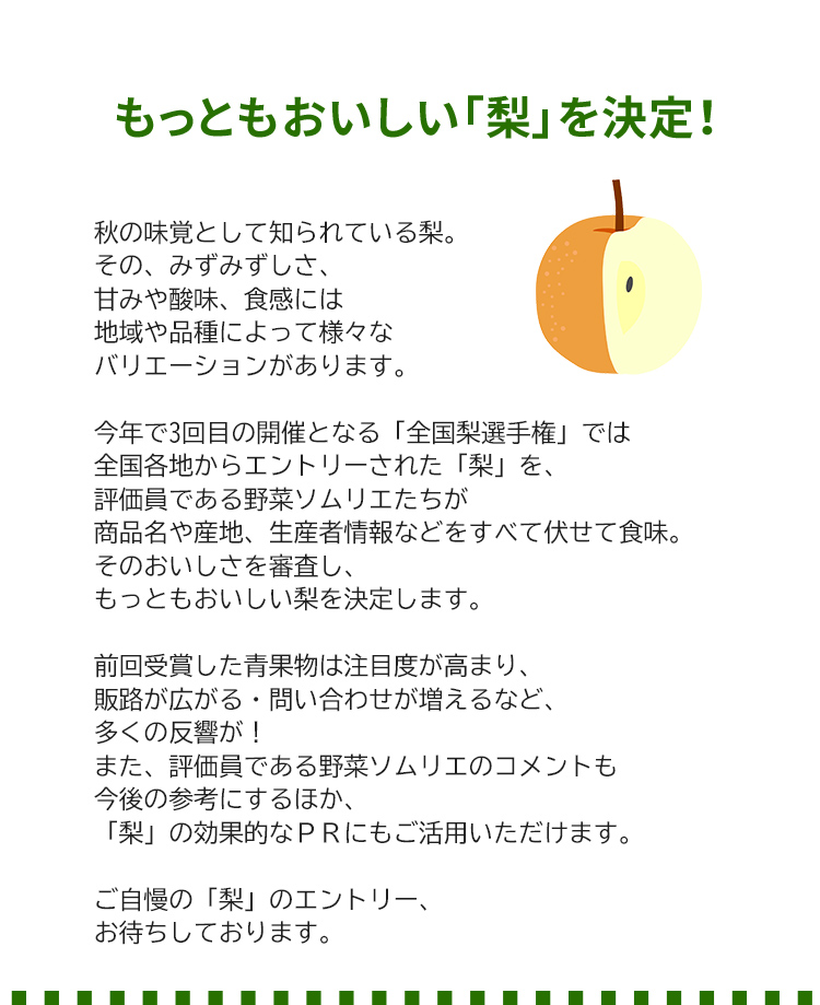 第3回 全国梨選手権