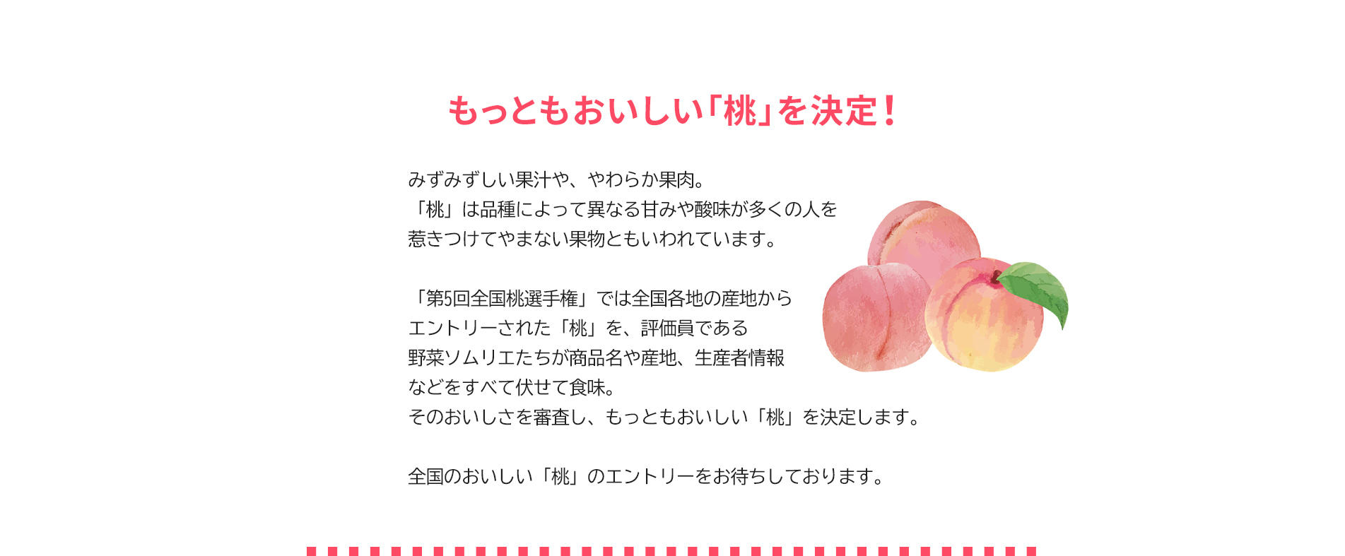 第5回 全国桃選手権